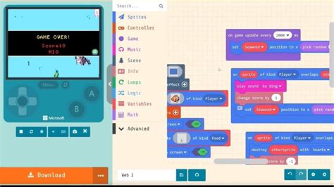 The Code an Adventure skillmap introduces simple game design and computer science concepts through a fun, retro text-based adventure game. . Arcade makecode
